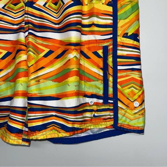 Nike Board Shorts Men’s Size Extra Large XL Colourful Pattern Vintage Lined Swim - Picture 4 of 9